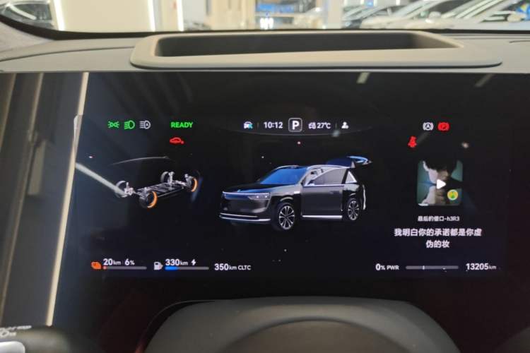 Used Hima AITO M8 2025 Extended-Range Max+ Version 53.4 kWh 6-Seater Edition Instrument Cluster