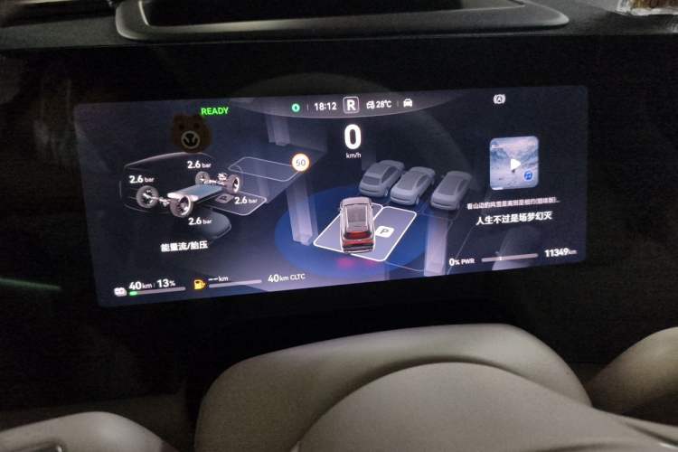 Used Hima AITO M8 2025 Extended-Range Max+ Version 53.4 kWh 6-Seater Edition Instrument Cluster