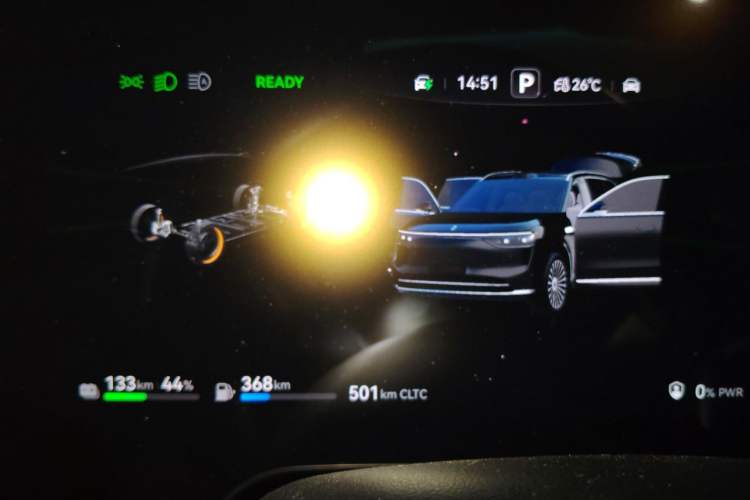 Used Hima AITO M8 2025 Extended-Range Max+ Version 53.4 kWh 6-Seater Edition Instrument Cluster