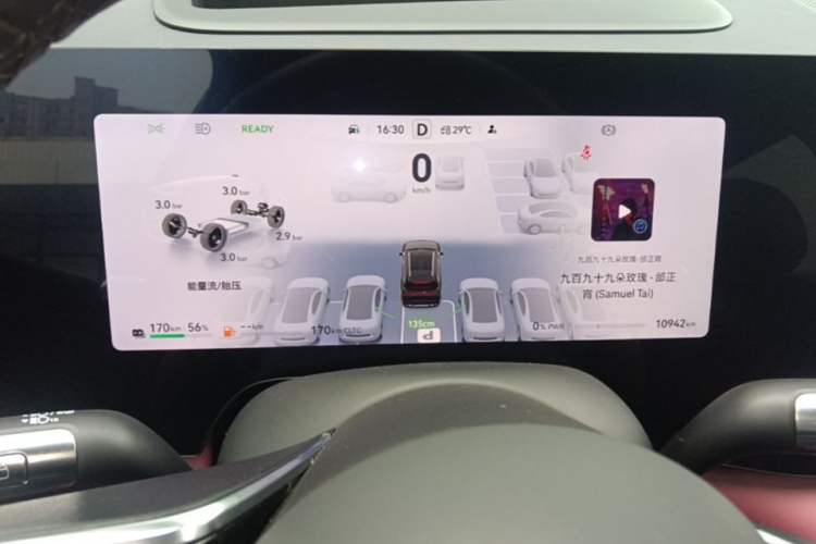 Used Hima AITO M8 2025 Extended-Range Ultra Version 53.4 kWh 5-Seater Edition Instrument Cluster