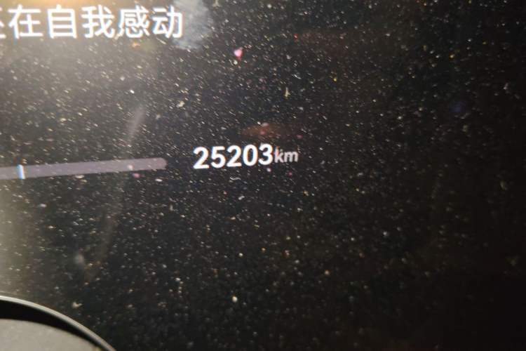 Used Hima AITO M8 2025 Extended-Range Max+ Version 53.4 kWh 6-Seater Edition Odometer Close Up