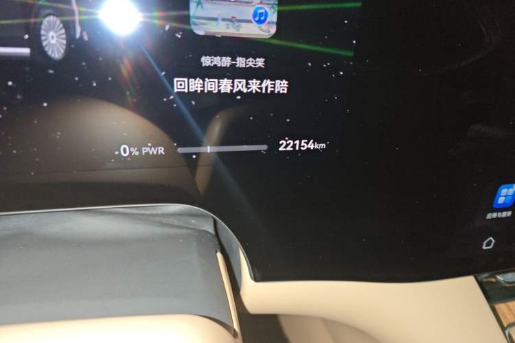 Used Hima AITO M8 2025 Extended-Range Max+ Version 53.4 kWh 6-Seater Edition Odometer Close Up