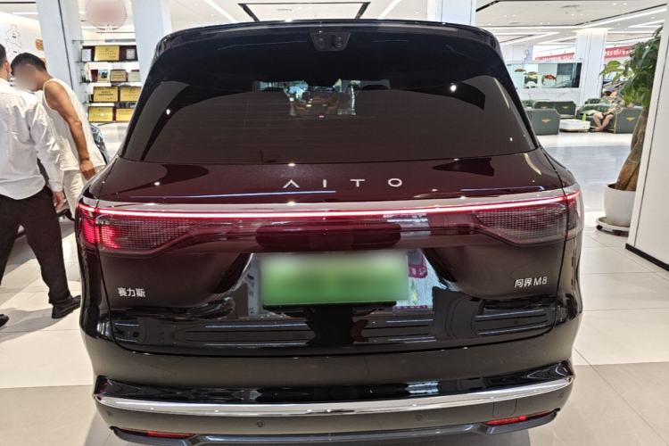 Used Hima AITO M8 2025 Extended-Range Max+ Version 53.4 kWh 5-Seater Edition Rear