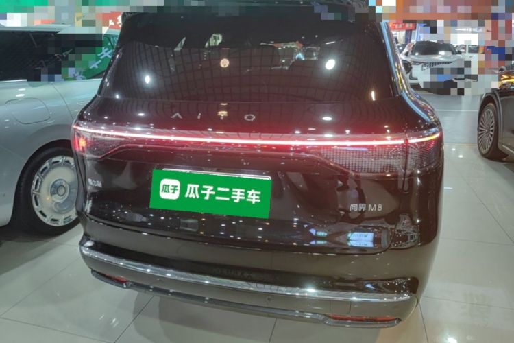 Used Hima AITO M8 2025 Extended-Range Max+ Version 53.4 kWh 6-Seater Edition Rear