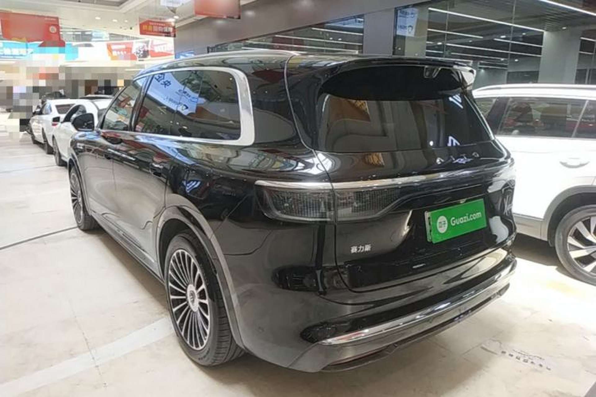 Used Hima AITO M8 2025 Extended-Range Ultra Version 53.4 kWh 6-Seater Edition Rear Left 45 Deg