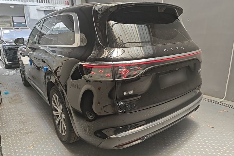 Used Hima AITO M8 2025 Model Range-Extended Max Version 53.4kWh Six-Seater (896-line LiDAR) Rear Left 45 Deg