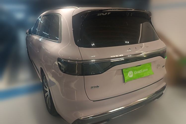 Used Hima AITO M8 2025 Extended-Range Max+ Version 53.4 kWh 5-Seater Edition Rear Left 45 Deg