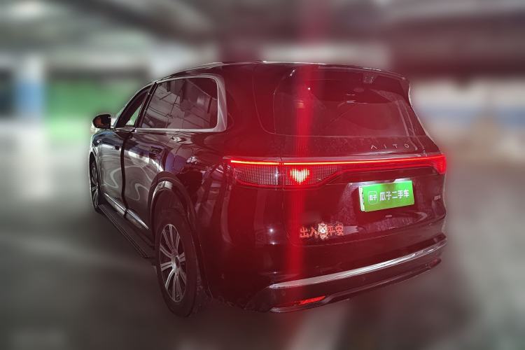 Used Hima AITO M8 2025 Extended-Range Max+ Version 53.4 kWh 6-Seater Edition Rear Left 45 Deg