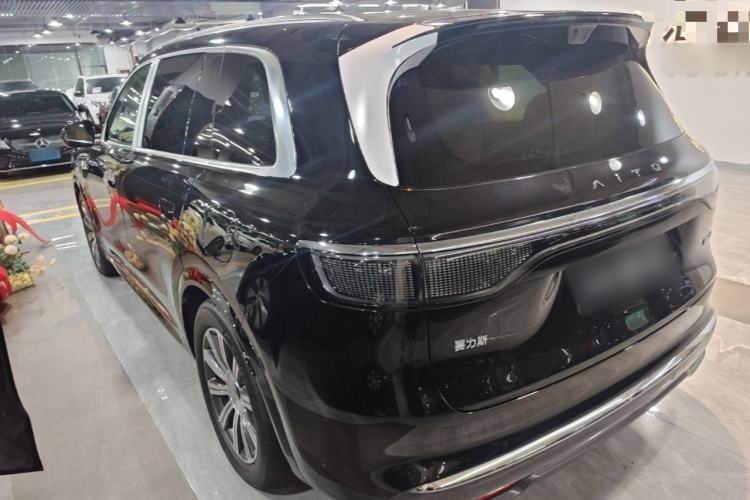 Used Hima AITO M8 2025 Model Range-Extended Max Version 53.4kWh Six-Seater (896-line LiDAR) Rear Left 45 Deg