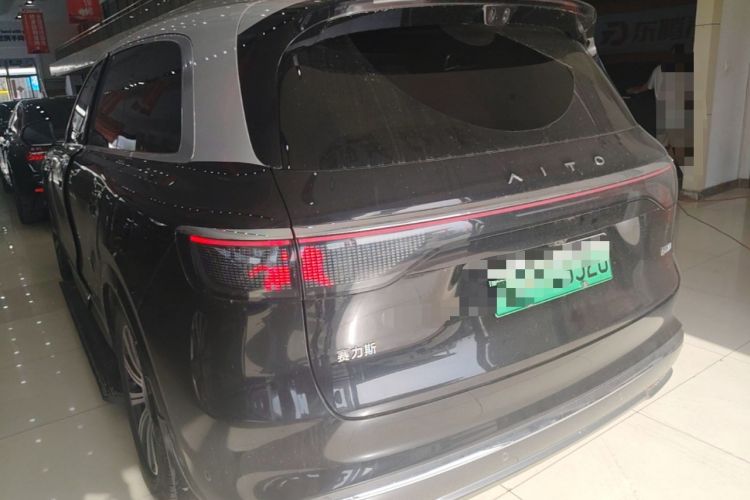 Used Hima AITO M8 2025 Extended-Range Max+ Version 53.4 kWh 6-Seater Edition Rear Left 45 Deg