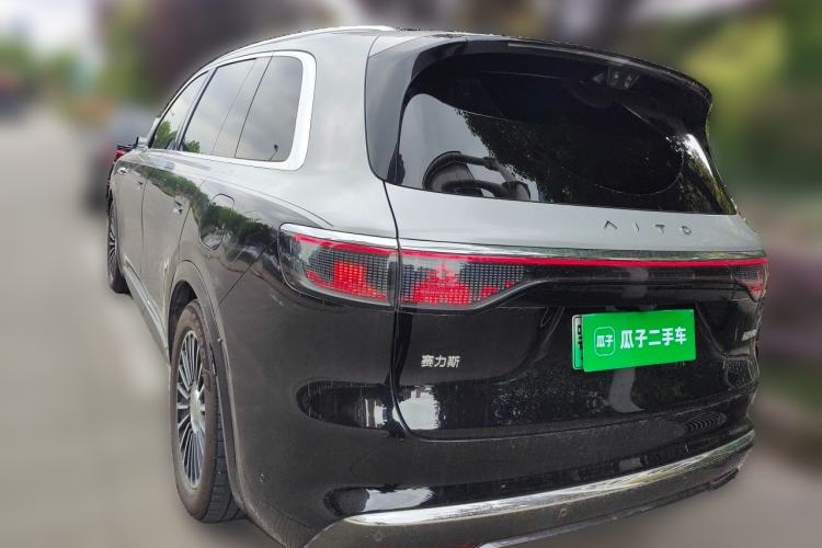 Used Hima AITO M8 2025 Extended-Range Max+ Version 53.4 kWh 5-Seater Edition Rear Left 45 Deg
