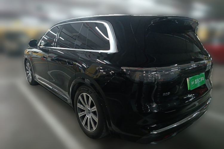 Used Hima AITO M8 2025 Model Pure Electric Ultra Six-Seat Four-Wheel-Drive Version Rear Left 45 Deg