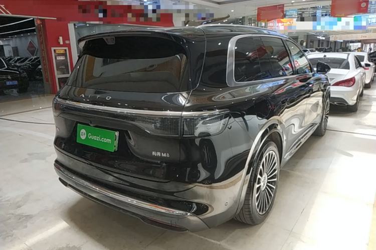 Used Hima AITO M8 2025 Extended-Range Ultra Version 53.4 kWh 6-Seater Edition Rear Right 45 Deg