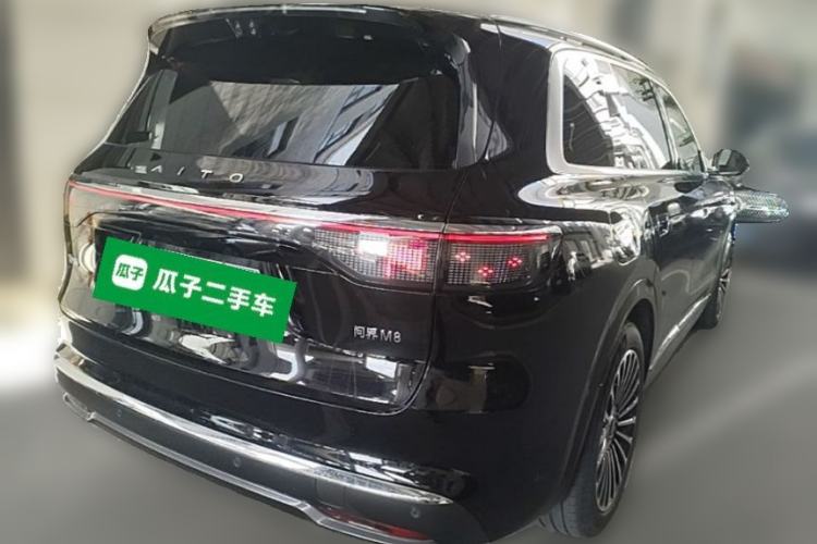 Used Hima AITO M8 2025 Extended-Range Ultra Version 53.4 kWh 6-Seater Edition Rear Right 45 Deg