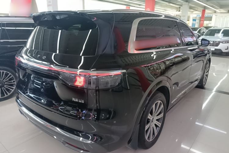 Used Hima AITO M8 2025 Extended-Range Max+ Version 53.4 kWh 6-Seater Edition Rear Right 45 Deg