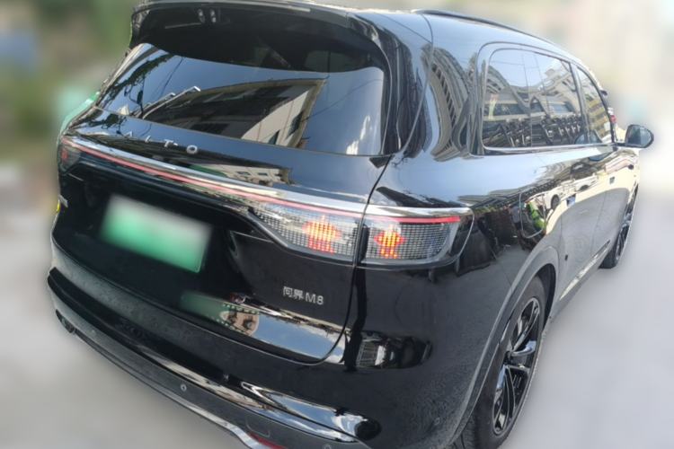 Used Hima AITO M8 2025 Extended-Range Ultra Version 53.4 kWh 5-Seater Edition Rear Right 45 Deg