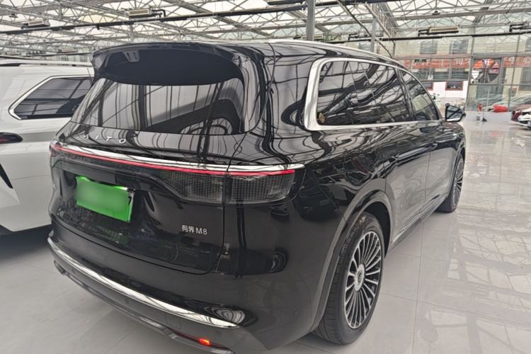 Used Hima AITO M8 2025 Extended-Range Max+ Version 53.4 kWh 5-Seater Edition Rear Right 45 Deg