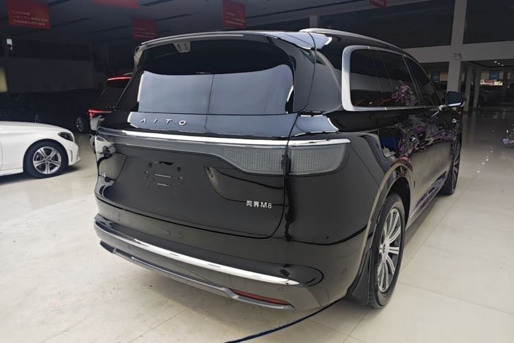 Used Hima AITO M8 2025 Extended-Range Max+ Version 53.4 kWh 6-Seater Edition Rear Right 45 Deg