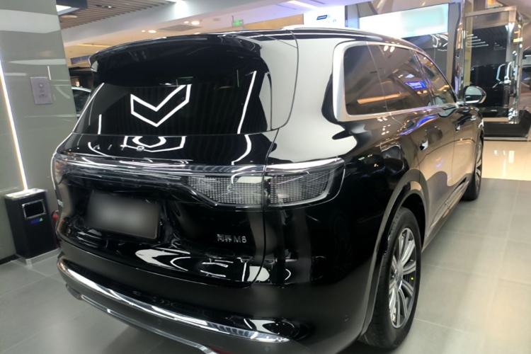 Used Hima AITO M8 2025 Extended-Range Max+ Version 53.4 kWh 6-Seater Edition Rear Right 45 Deg