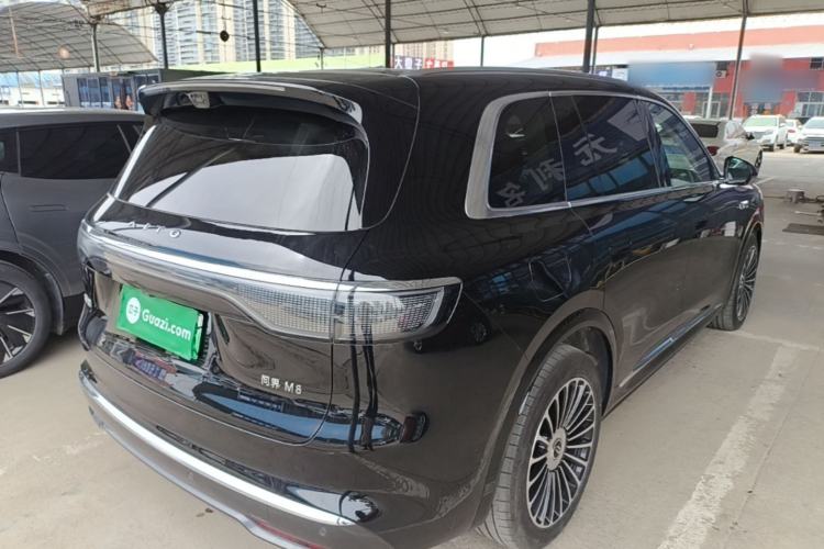 Used Hima AITO M8 2025 Extended-Range Ultra Version 53.4 kWh 6-Seater Edition Rear Right 45 Deg