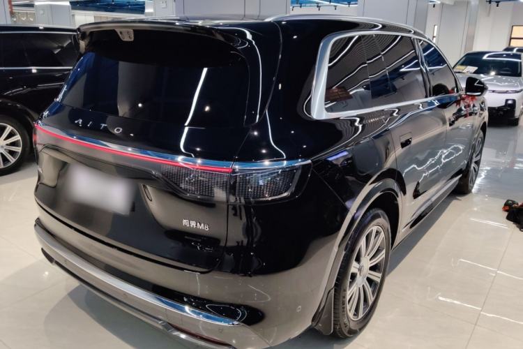 Used Hima AITO M8 2025 Extended-Range Max+ Version 53.4 kWh 6-Seater Edition Rear Right 45 Deg