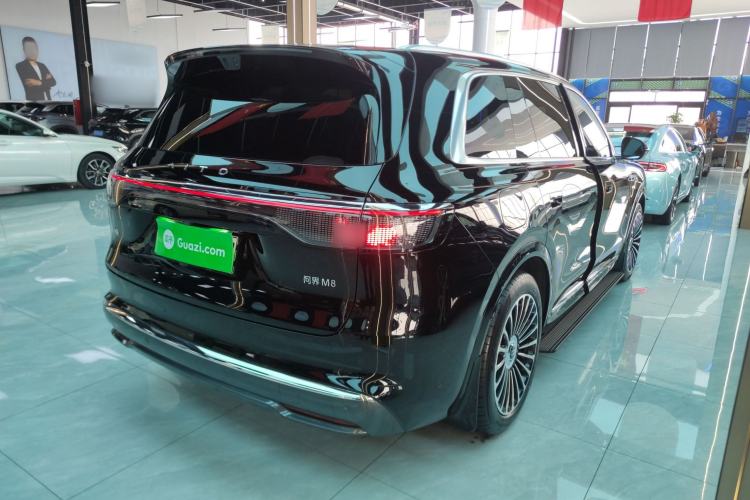 Used Hima AITO M8 2025 Extended-Range Max+ Version 53.4 kWh 5-Seater Edition Rear Right 45 Deg