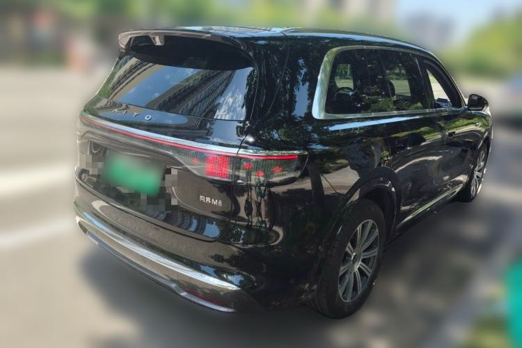Used Hima AITO M8 2025 Extended-Range Max+ Version 53.4 kWh 5-Seater Edition Rear Right 45 Deg