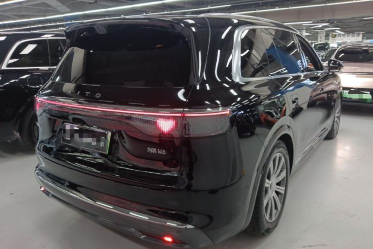 Used Hima AITO M8 2025 Extended-Range Max+ Version 53.4 kWh 6-Seater Edition Rear Right 45 Deg
