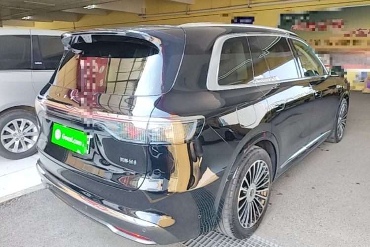 Used Hima AITO M8 2025 Extended-Range Max+ Version 53.4 kWh 6-Seater Edition Rear Right 45 Deg