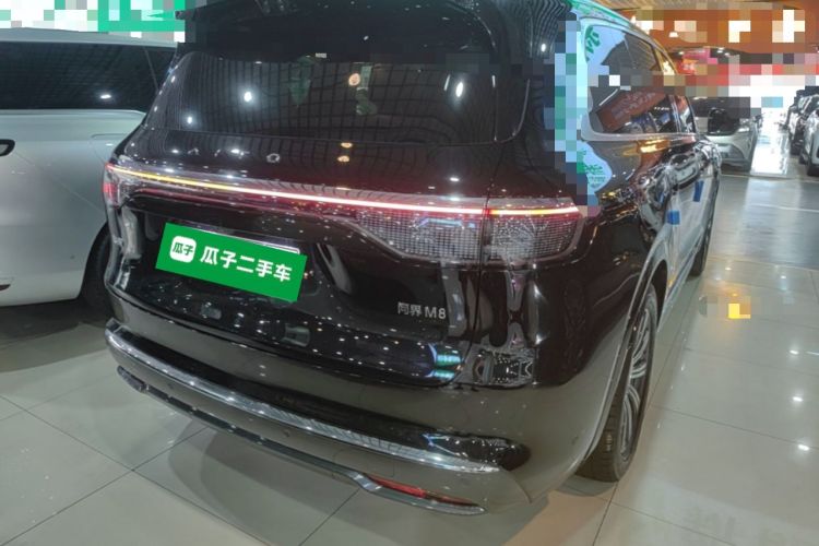 Used Hima AITO M8 2025 Extended-Range Max+ Version 53.4 kWh 6-Seater Edition Rear Right 45 Deg