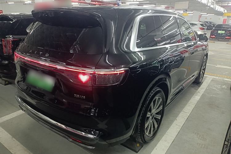 Used Hima AITO M8 2025 Extended-Range Max+ Version 53.4 kWh 6-Seater Edition Rear Right 45 Deg