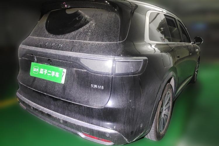 Used Hima AITO M8 2025 Extended-Range Max+ Version 53.4 kWh 6-Seater Edition Rear Right 45 Deg