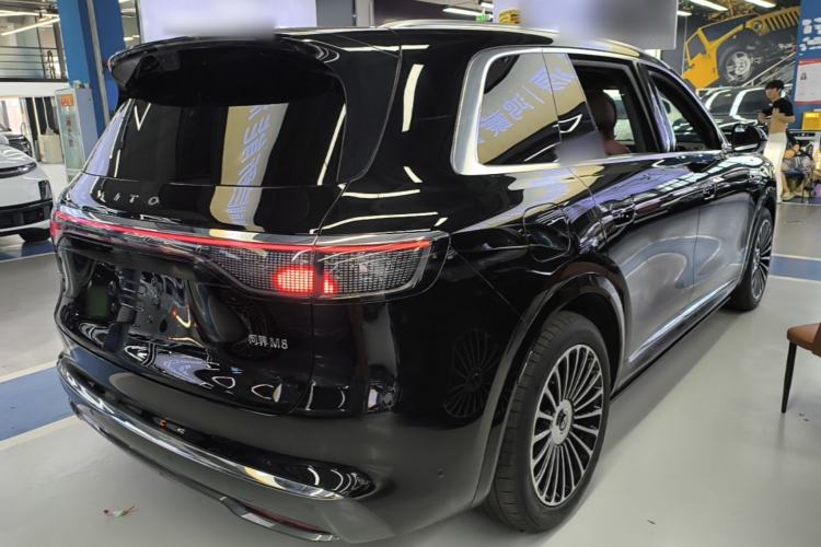 Used Hima AITO M8 2025 Extended-Range Max+ Version 53.4 kWh 5-Seater Edition Rear Right 45 Deg