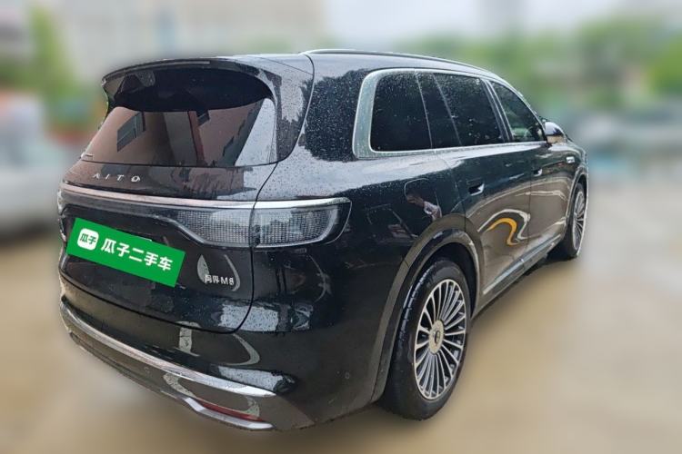 Used Hima AITO M8 2025 Extended-Range Max+ Version 53.4 kWh 5-Seater Edition Rear Right 45 Deg