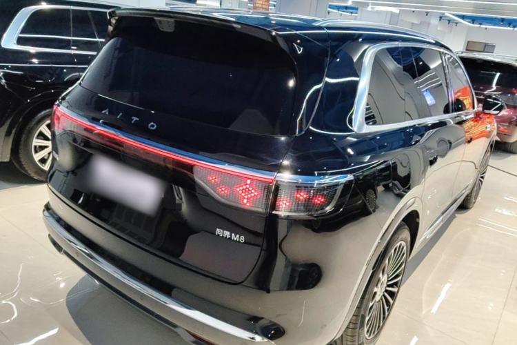 Used Hima AITO M8 2025 Extended-Range Max+ Version 53.4 kWh 5-Seater Edition Rear Right 45 Deg