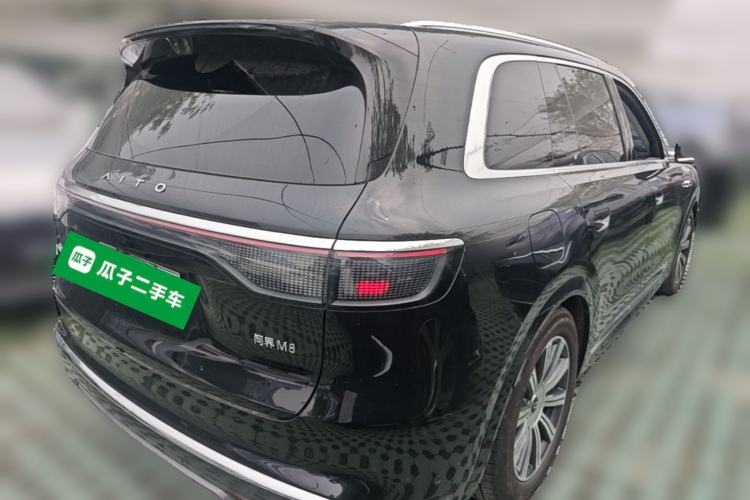 Used Hima AITO M8 2025 Extended-Range Max Version 37 kWh 5-Seater Rear Right 45 Deg