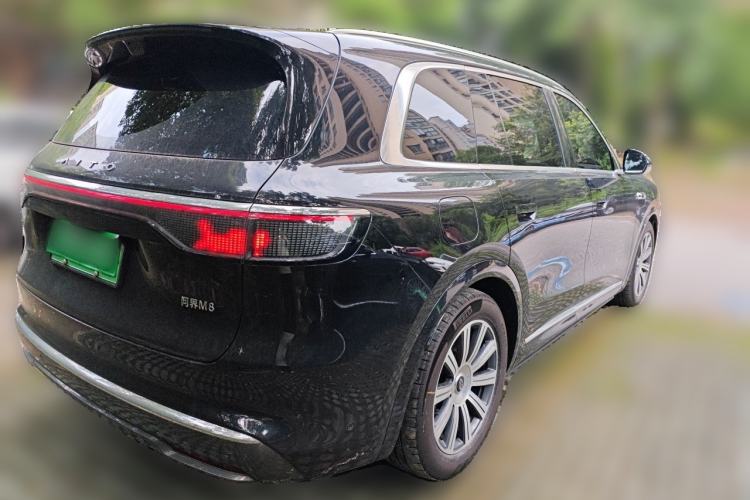 Used Hima AITO M8 2025 Extended-Range Max+ Version 53.4 kWh 6-Seater Edition Rear Right 45 Deg