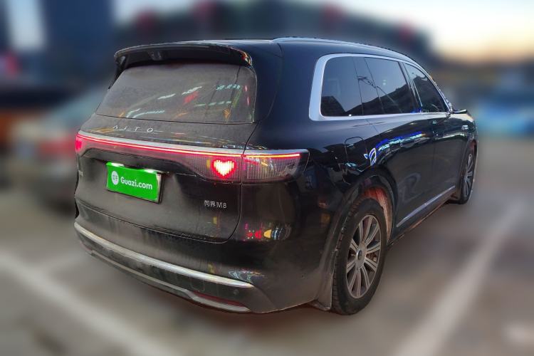 Used Hima AITO M8 2025 Extended-Range Max+ Version 53.4 kWh 6-Seater Edition Rear Right 45 Deg