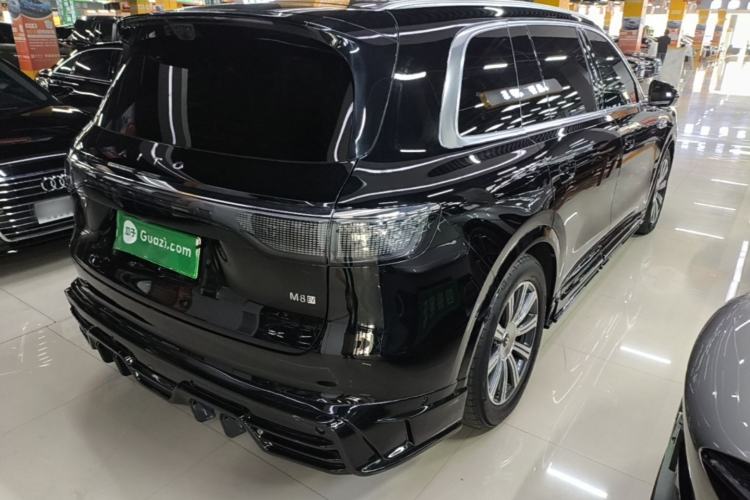 Used Hima AITO M8 2025 Model, Pure Electric Max+ Six-Seat Long-Range Version Rear Right 45 Deg