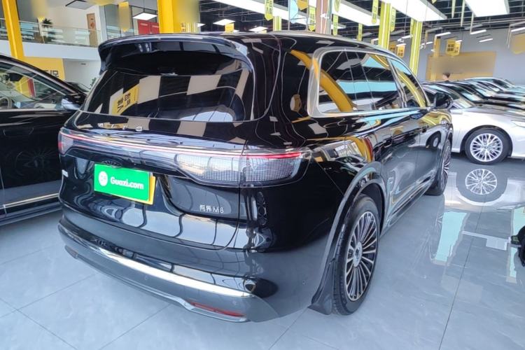 Used Hima AITO M8 2025 Extended-Range Max+ Version 53.4 kWh 5-Seater Edition Rear Right 45 Deg