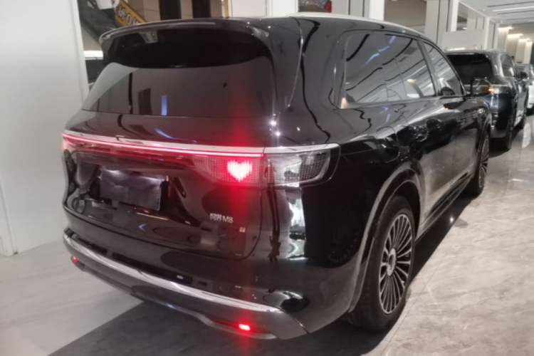 Used Hima AITO M8 2025 Extended-Range Ultra Version 53.4 kWh 6-Seater Edition Rear Right 45 Deg