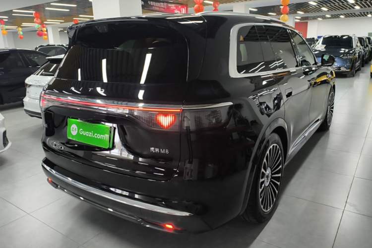 Used Hima AITO M8 2025 Extended-Range Ultra Version 53.4 kWh 6-Seater Edition Rear Right 45 Deg