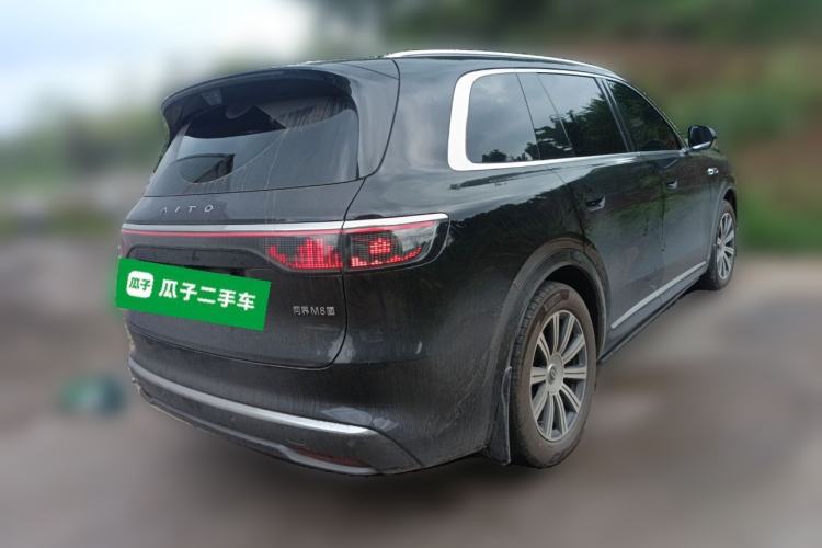 Used Hima AITO M8 2025 Model, Pure Electric Max+ Five-Seat All-Wheel-Drive Version Rear Right 45 Deg
