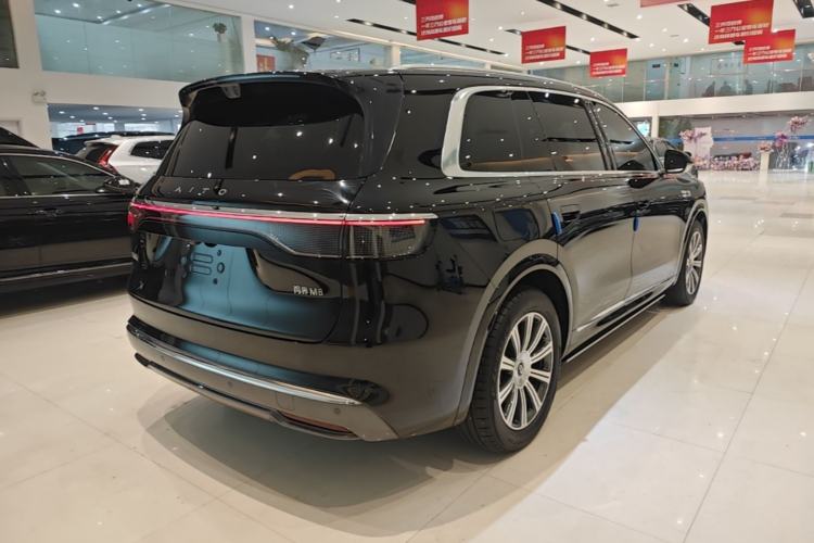 Used Hima AITO M8 2025 Extended-Range Max+ Version 53.4 kWh 6-Seater Edition Rear Right 45 Deg