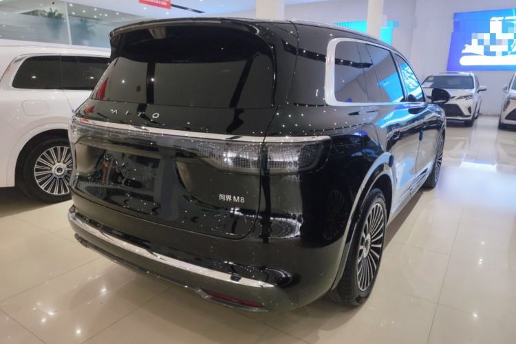 Used Hima AITO M8 2025 Extended-Range Max+ Version 53.4 kWh 6-Seater Edition Rear Right 45 Deg