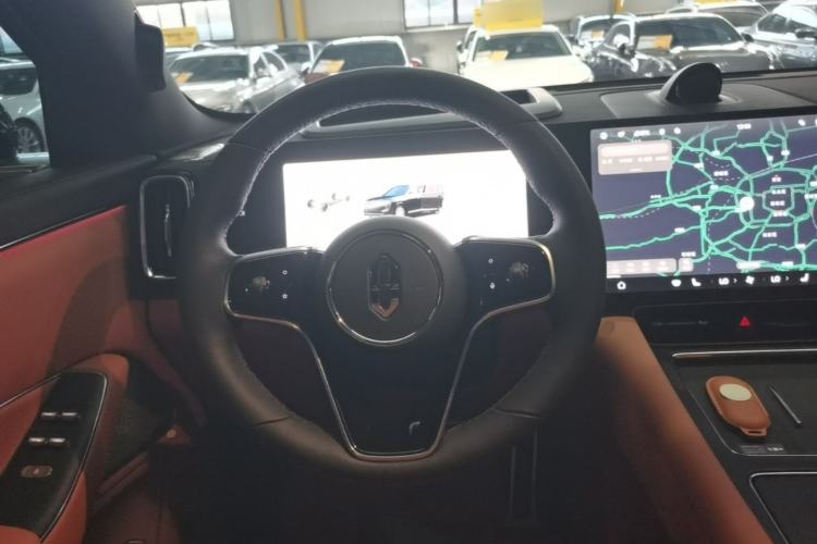 Used Hima AITO M8 2025 Extended-Range Max+ Version 53.4 kWh 5-Seater Edition Steering Wheel