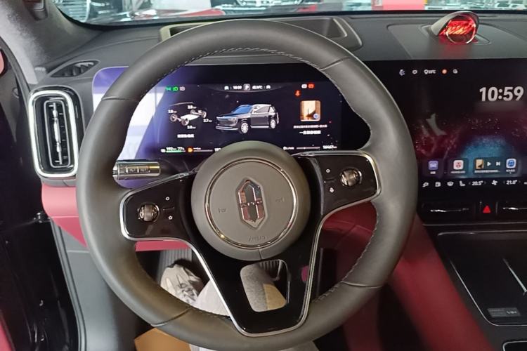 Used Hima AITO M8 2025 Extended-Range Max+ Version 53.4 kWh 6-Seater Edition Steering Wheel