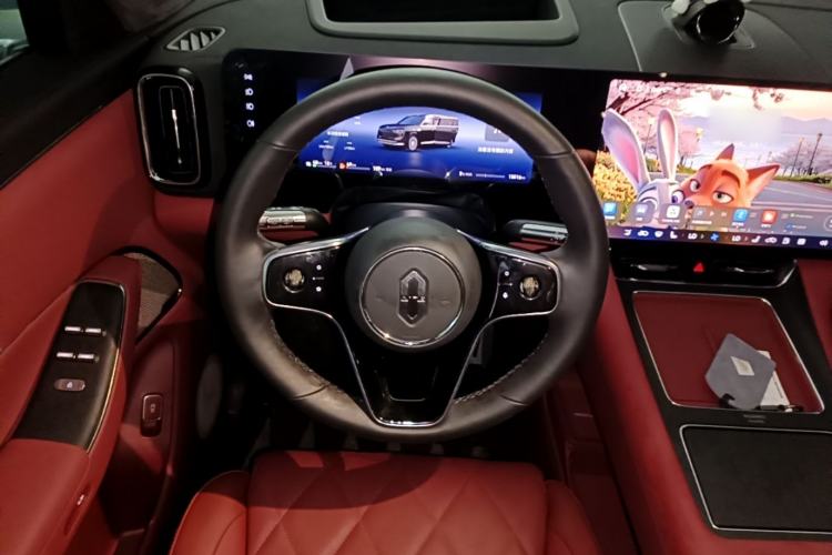 Used Hima AITO M8 2025 Extended-Range Max+ Version 53.4 kWh 6-Seater Edition Steering Wheel