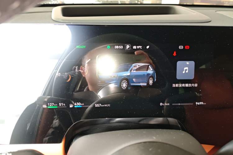 Used Hima AITO M8 2025 Extended-Range Max+ Version 53.4 kWh 5-Seater Edition Instrument Cluster