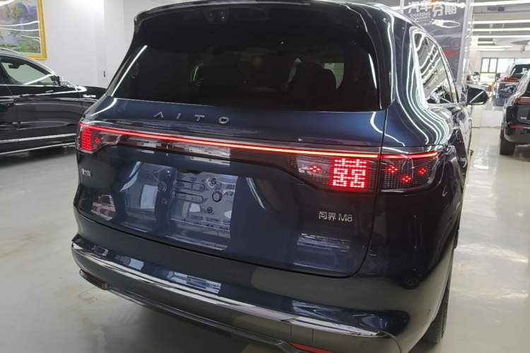 Used Hima AITO M8 2025 Extended-Range Max+ Version 53.4 kWh 6-Seater Edition Rear